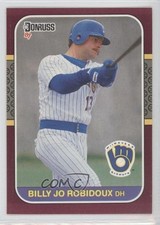 1987 Donruss Opening Day Box Set Billy Jo Robidoux #51 0b5