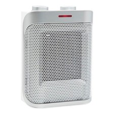 Image of Spear & Jackson PTC Ceramic Heater 1500W Adjustable Thermostat White & Silver