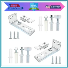 Bifold Door Hardware Repair Kit - 2 Pack with Parts for Bifold, Sliding, Closet,