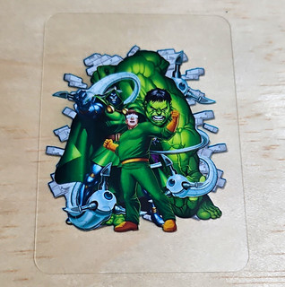 Marvel Heroes Hulk & Doctor Doom Non Sport Trading Card No. 112 Lamincard 2008
