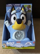 NEW - BLUEY No-Spill Musical Bubble Machine by Little Kids Inc. Plays Music