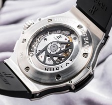 Hublot Big Bang 44 Original Steel Diamonds FACTORY $19K MSRP 301.SX.1170.RX.1104 9