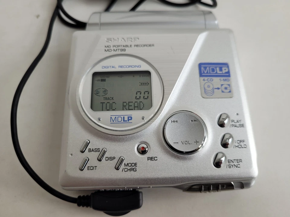 Sharp MD MT99H (S) Portable Minidisc Recorder  - Photo 2/4