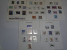 LUXEMBOURG LOT 51 TIMBRES NEUFS** DE 1996-97. BONNE VALEUR