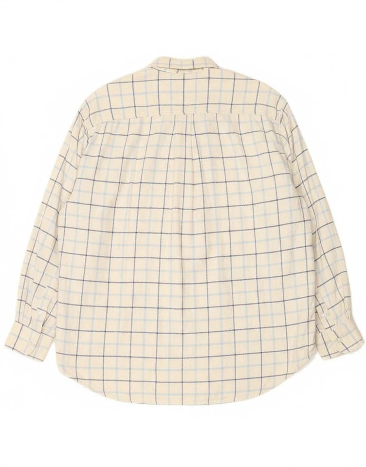 Camisa masculina flanela SERGIO TACCHINI XL xadrez branco BJ11 - Imagem 2 de 4