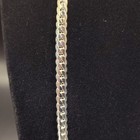 Beautiful Silver Tone Herringbone Necklace & Bracelet Jewelry Set Great Gift — photo 5