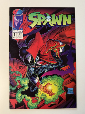 Spawn # 1 - Image Comics 1992 - Direct Edition - 1. Druck