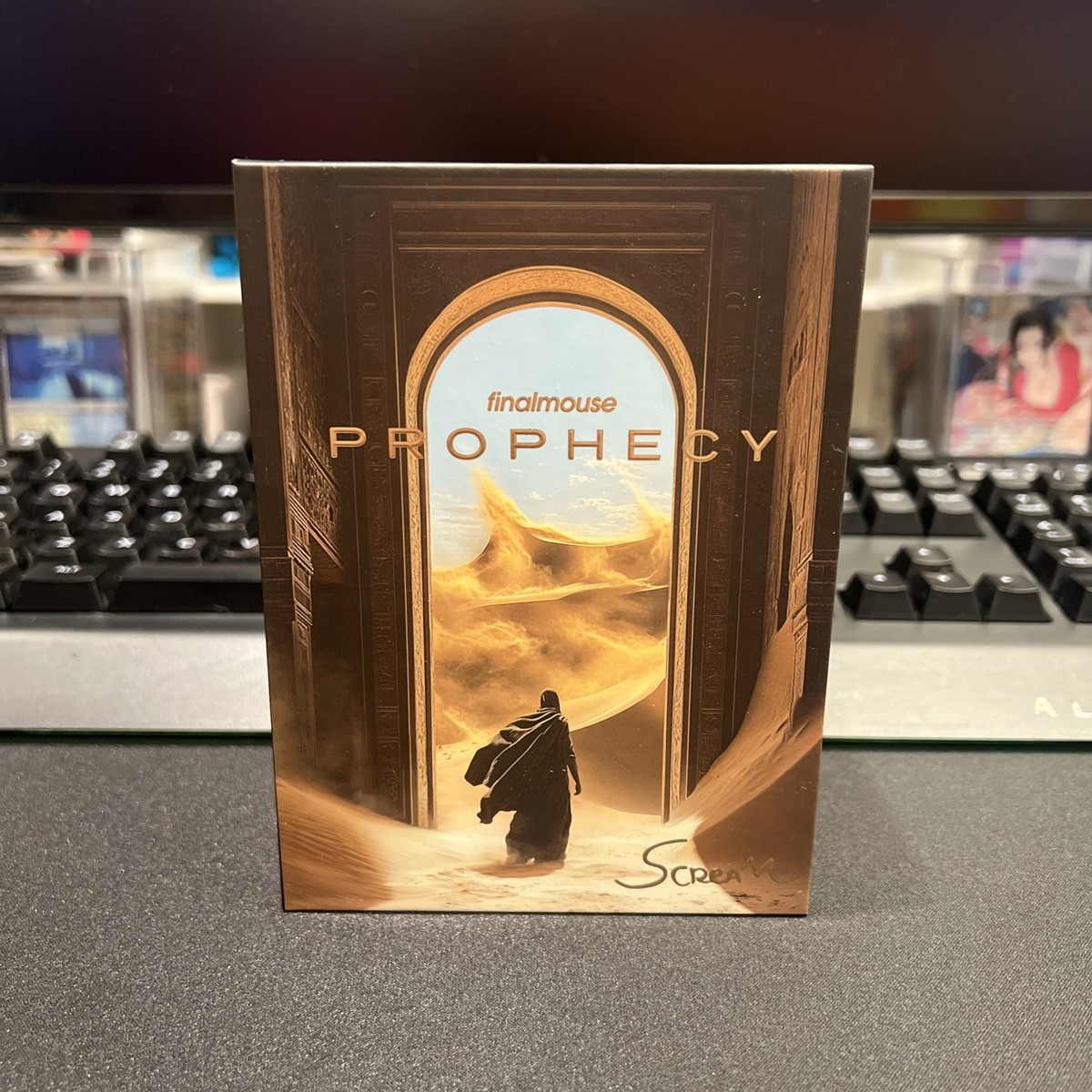 Sealed Finalmouse ULX Prophecy Mouse Scream Signed (Classic/Large