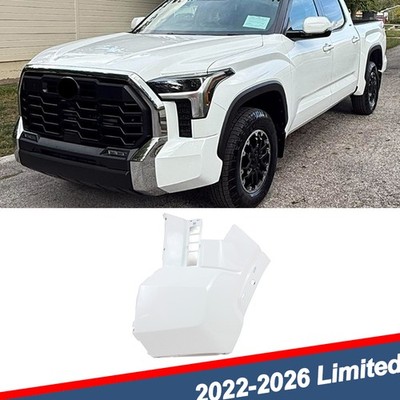 NEW Ice Cap Front Driver Side Bumper Cover Fits 2022-2026 Toyota Tundra SR5 TRD