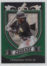 2021 Panini Chronicles Crusade Green Prizm 75/75 Fernando Tatis Jr #5 0v0m