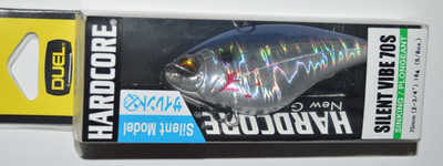 duel yo zuri hardcore silent vibe 70s 2.75'' 5/8oz r1191-mbsh bleeding shad