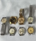 Vintage Watches Lot Of 7 Belforte Seiko Crawford Lord Cromwell.