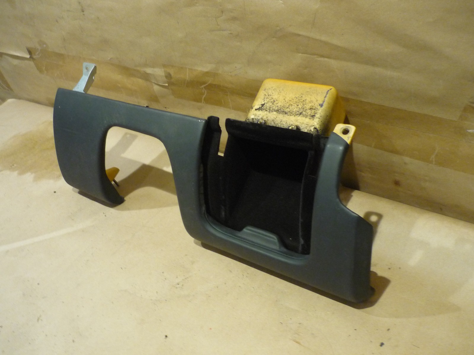 Lamborghini Gallardo - LH Lower Dash Panel - Black Leather - P/N 401858793D