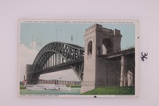 HELL GATE BRIDGE NEW YORK DETROIT 71976 USED DIVIDED BACK POSTCARD