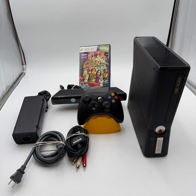 RARE ESPN Edition Microsoft Xbox 360 S 2010 Black Console with Kinect