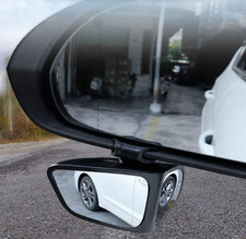 Pair Car Blind Spot Mirror Wide Angle Mirror 360 Adjustable Convex Rearview Ano