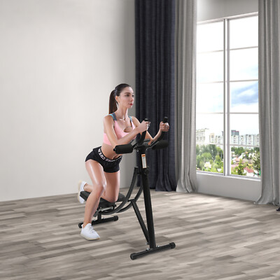 WT-089B Adjustable Ab Machine with LED Display for Home Gym