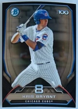 2014 Bowman Chrome Kris Bryant RC Top 100 #BTP-8 Prospects Rookie