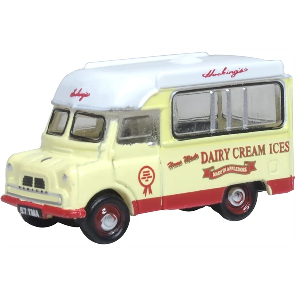VANS Oxford Diecast scala 1:148 Bedford CA Ice Cream Van Hockings