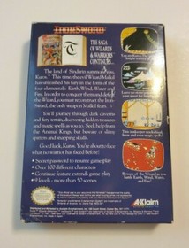 IronSword: Wizards & Warriors 2 II (Nintendo NES, 1989) completo CIB con poster