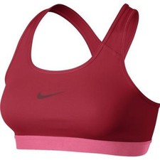 717425-665 New with tag Nike PRO classic sports BRA pink