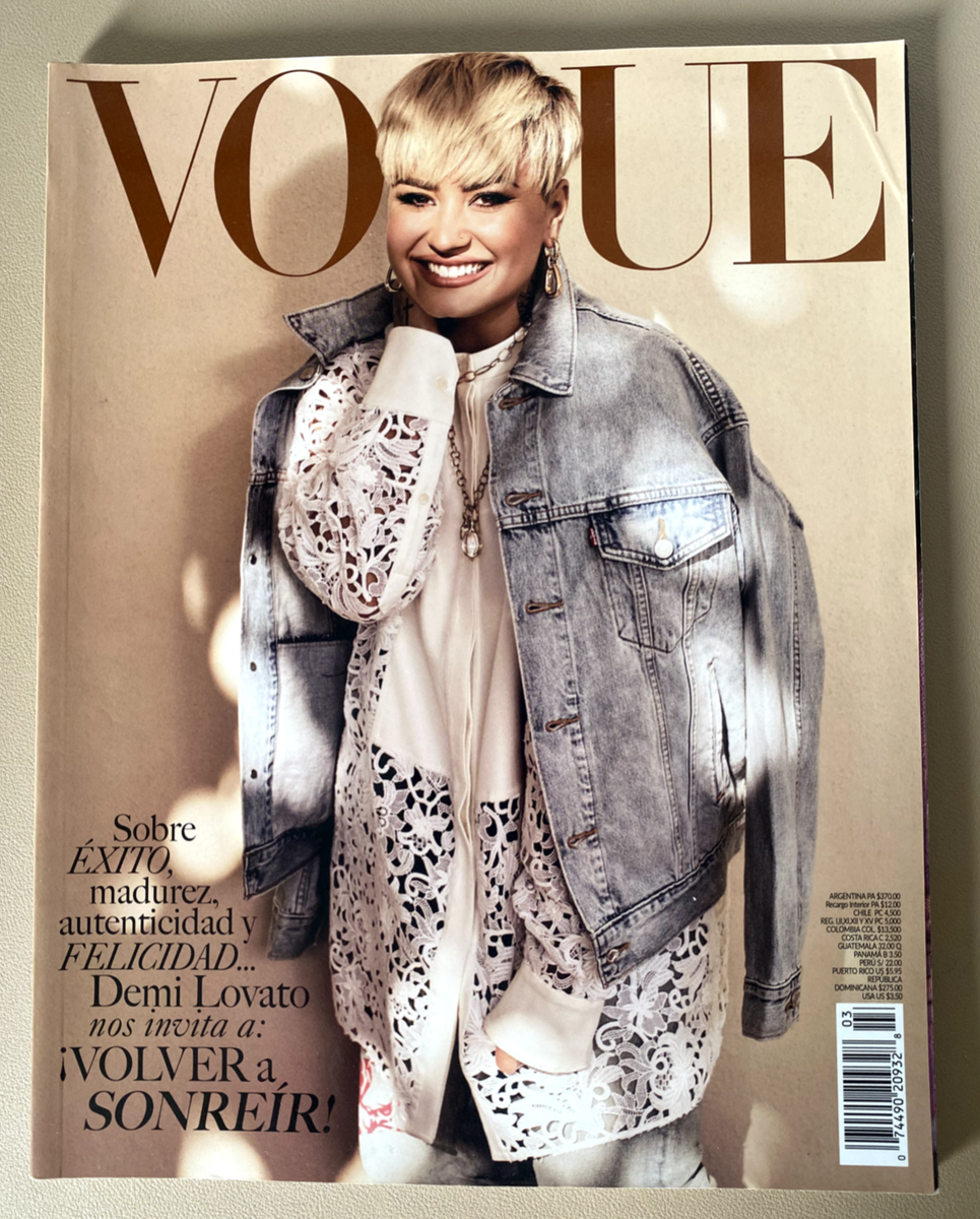 Vogue Latino America April 2021 Demi Lovato Tilda Swinton Bomba