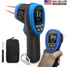 Digital Infrared Laser Thermometer Pyrometer -58-2732℉ Industry Temperature Gun