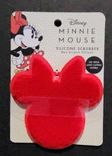 Disney Silicone Scrubber Minnie Mouse Kitchen Bathroom Laundry Cleaning NEW
