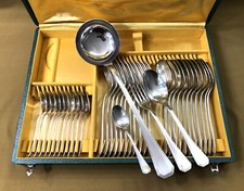 ménagère 37 couverts CHRISTOFLE modèle AMERICA métal argenté Cuillère Fourchette