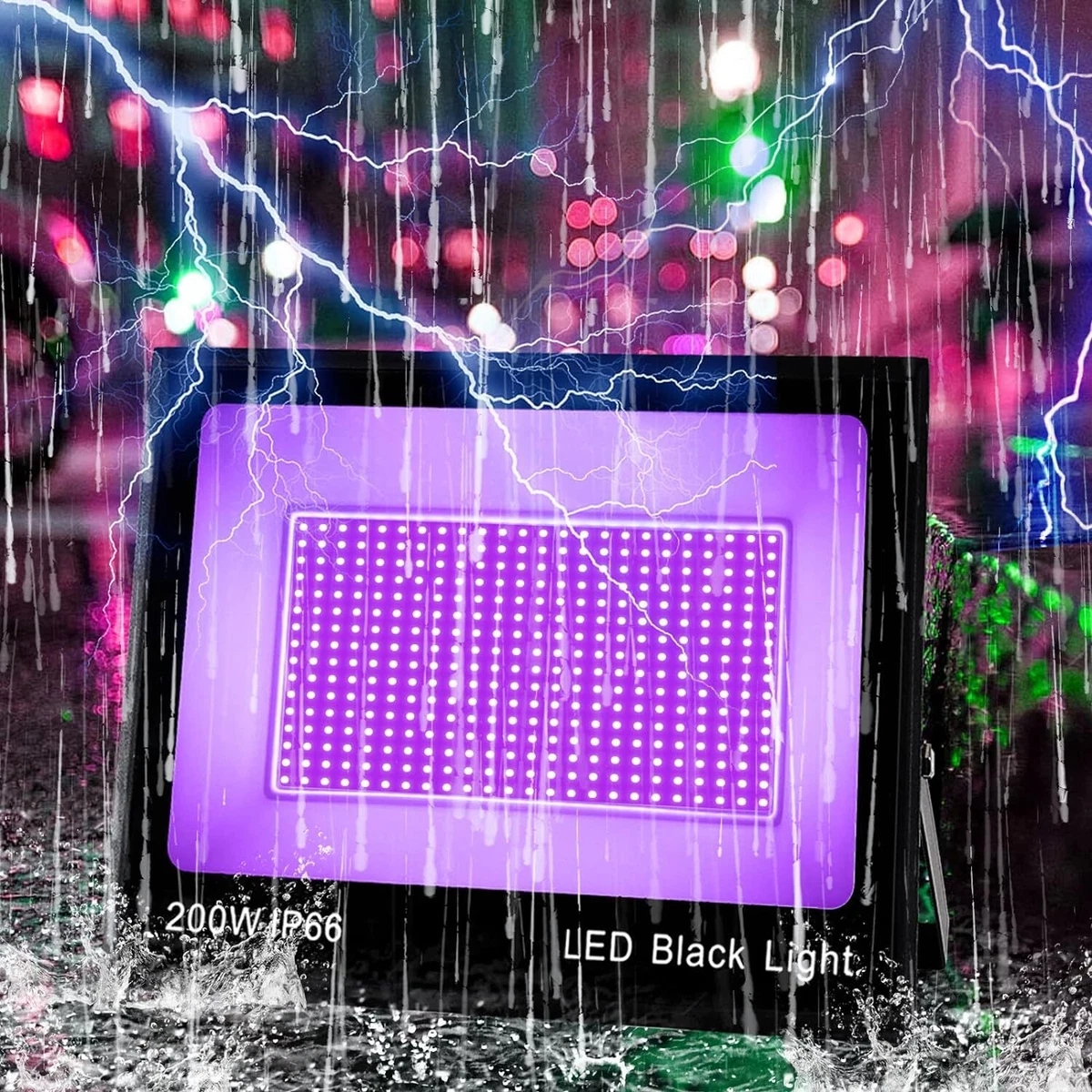 Black cheap light flood