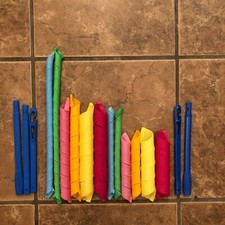 FLAWED CURLFORMERS SPIRAL HAIR CURLERS - SUPER, EXTRA LONG, WIDE, SHORT, NARROW