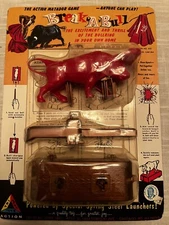 Vintage Break A Bull . The Action Matador Game