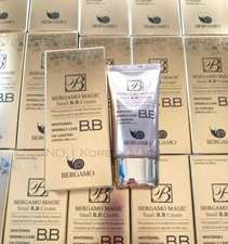 [Bergamo] Magic Snail BB Cream 50ml /Intense Care Wrinkle Care Sunblock /KOREA
