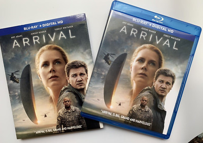 Arrival ] [Blu-ray] DVD W/CASE+SLEEVE/ same day ships