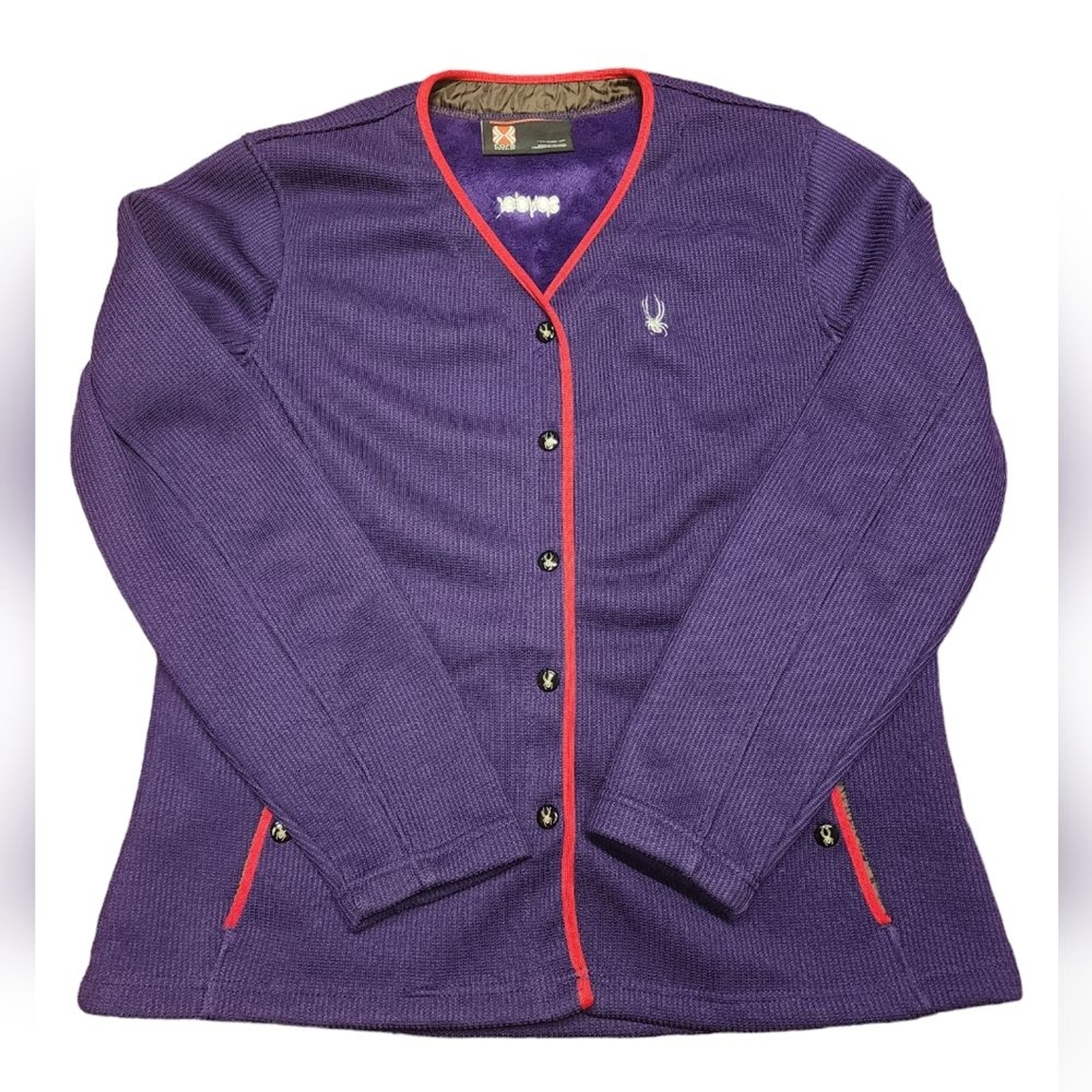SPYDER Snap Button Core Sweater Jacket - image 1