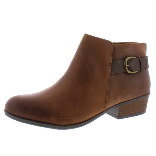 clarks addiy kara leather ankle boot