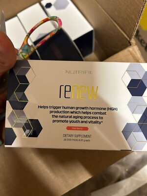 RENEW Nutrifii Anti Aging Better Sleep Energy Lean Muscle Healthy Skin Unisex