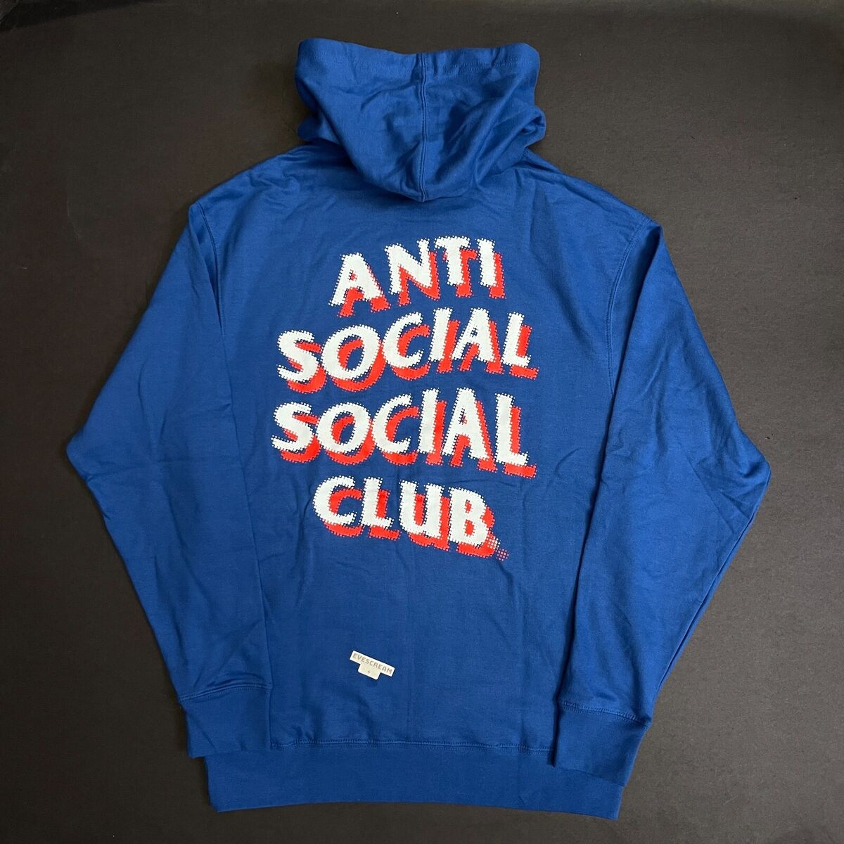 NEW FW22 Anti social social Club Philadelphia Blue Hoodie XL NEW FW22 Anti social social Club Philadelphia Blue Hoodie XL