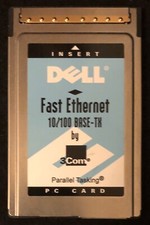3ccfe575ct-d Dell 3Com 10/100MHz Base-TX Ethernet PC LAN Adapter Laptop Card