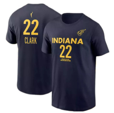 Caitlin Clark #22 Indiana Fever 2024 Player Name & Number T-Shirt