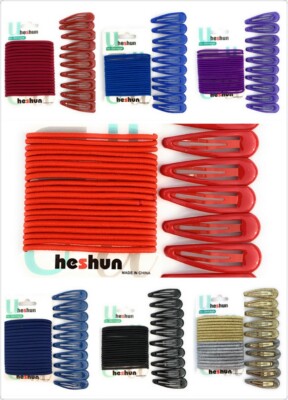 30 STCK. Sleepie Elastics Haar Kopf Bänder Druckknopfen Haarbänder Wackeln SCHULE SET