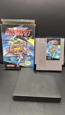 RollerGames NES W/Box And Sleeve