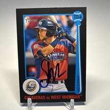 2022 Topps Heritage Minors #73TJ-6 GAGE WORKMAN 1973 TARJETAS CALAVERAS Signed