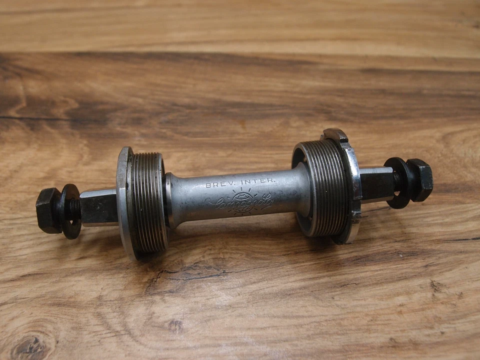 1970's road bike bottom bracket Campagnolo Record ITA / 70 mm 113 mm - Image 3 of 4