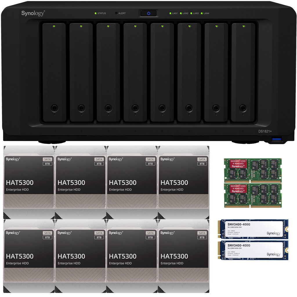 Synology Nas Synology Skill Alexa Synology DS1821+ DiskStation 8GB