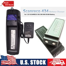 New Lot 100-240V Scanreco 434 Battery Charger for 7.2V SCANRECO 592 590 EEA4291.