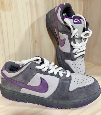 nike dunk low pro sb purple pigeon