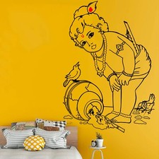 Stencils for Wall Painting Kanha Krishna Reusable DIY Stencil 16" x 24" Pack 1