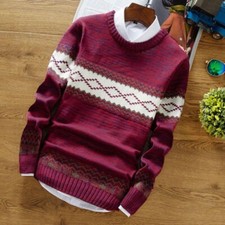 Unisex Gestrickt Thermal Pullover Herren Japanisch Pullover Paar Strickwaren