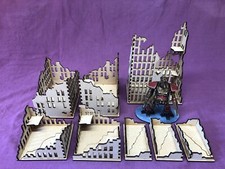 City Ruins set  6mm-10mm Epic Battle Tech LEGIONS IMPERIALIS Sci-fi - 16 Pieces